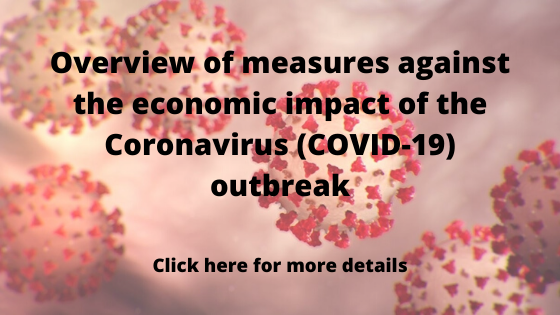 Overview of measures against the economic impact of the Coronavirus COVID 19 outbreak 1